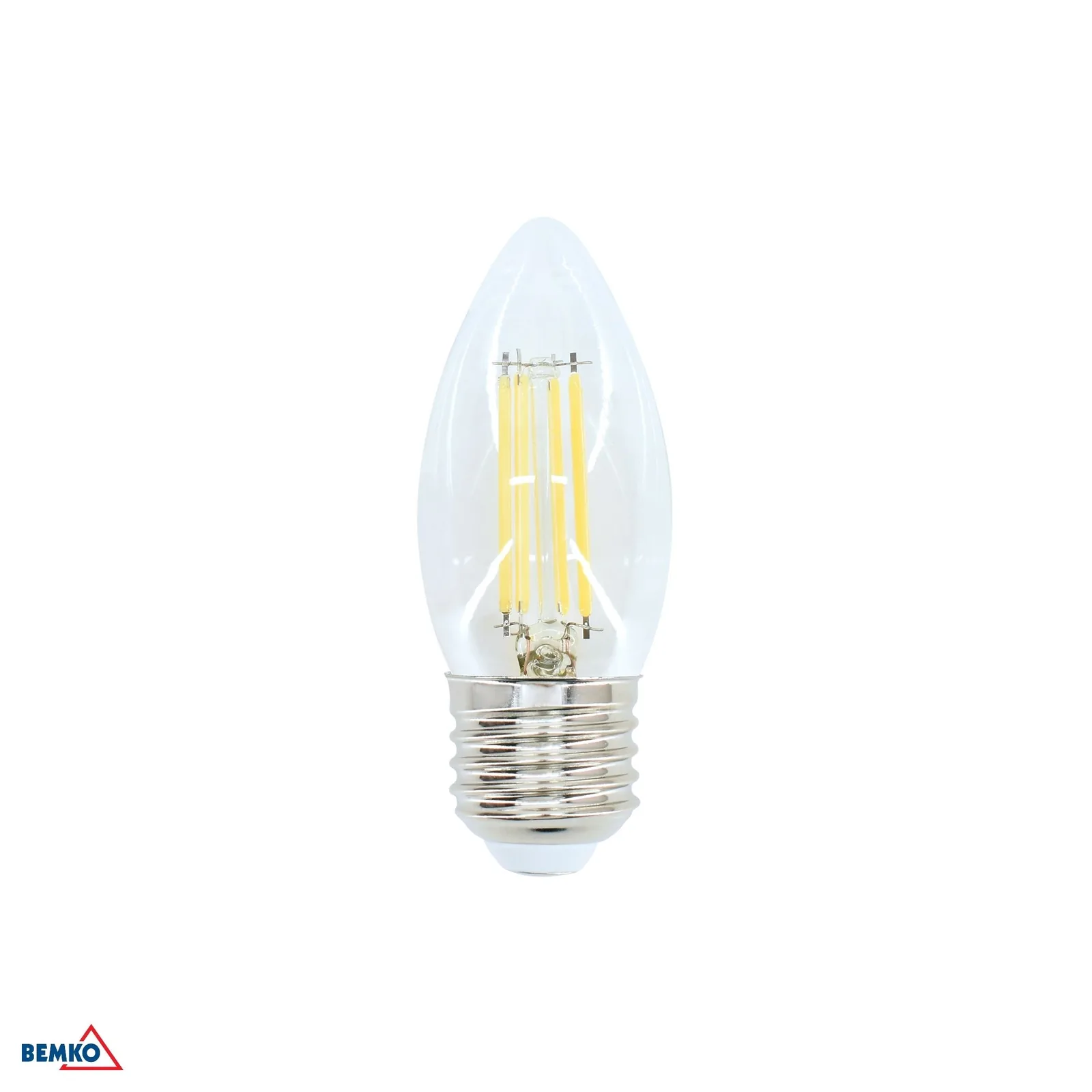 Bemko LED filamentna žarnica E27 C35 6W 700 lm 2700K BM-D86-FLB-E27-C35-060-2K