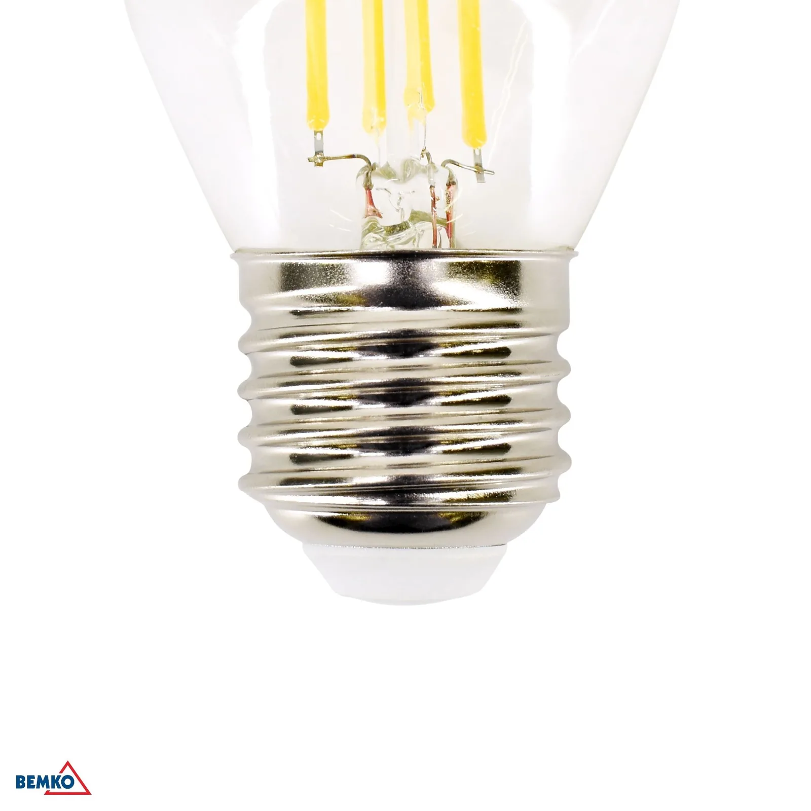 Bemko LED filamentna žarnica E27 G45 6W 700 lm 2700K BM-D86-FLB-E27-G45-060-2K