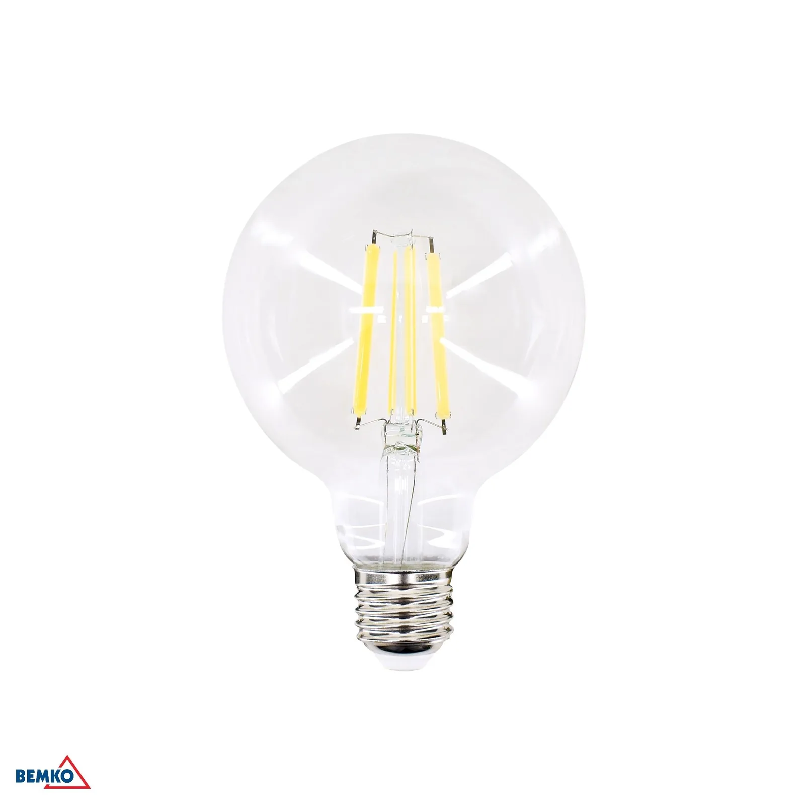 Bemko LED filamentna žarnica E27 G95 11 W 1550 lm 4000 K BM-D86-FLB-E27-G95-110-4K