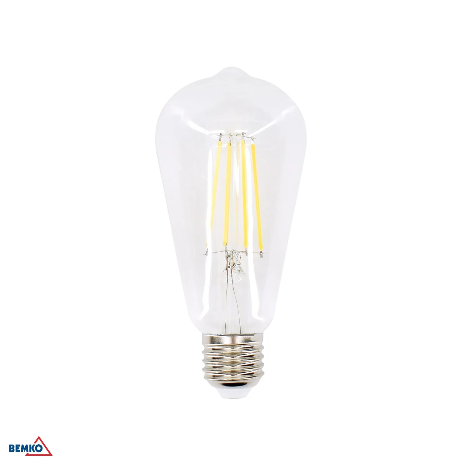 Bemko LED filamentna žarnica E27 ST64 7W 1055 lm 4000K BM-D86-FLB-E27-ST64-070-4K