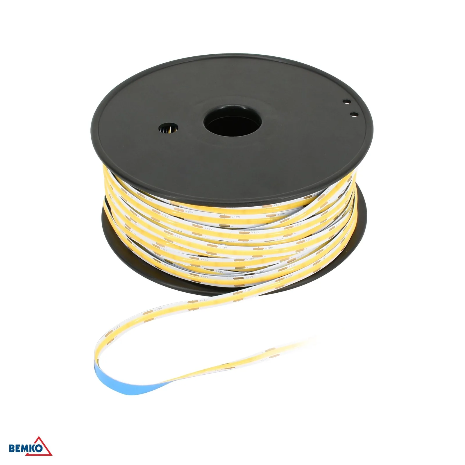 Bemko COB LED szalag 12V 50 m, 6500 K, IP20, hidegfehér BM-D87-LS-COB-24000-IP20-ACW-12V