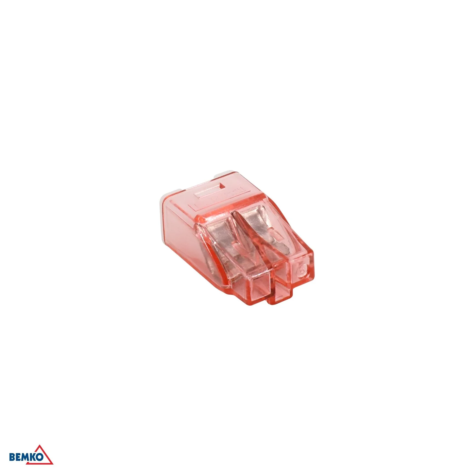 Bemko push-in kábelösszekötő 0,5–2,5 mm², 2 vezetékes, 100 db BM-E00-PC22-100