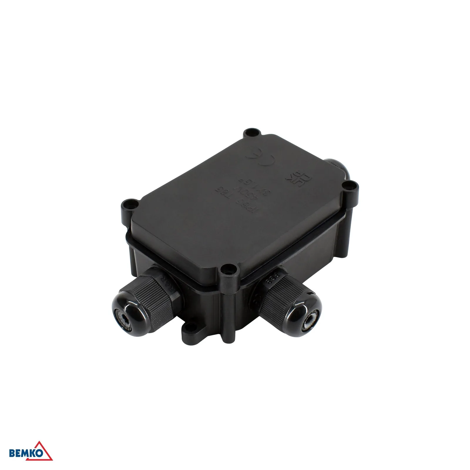 Bemko vízálló kötődoboz IP66, 3 bemenetes BM-E04-HP3-PG9-IP66