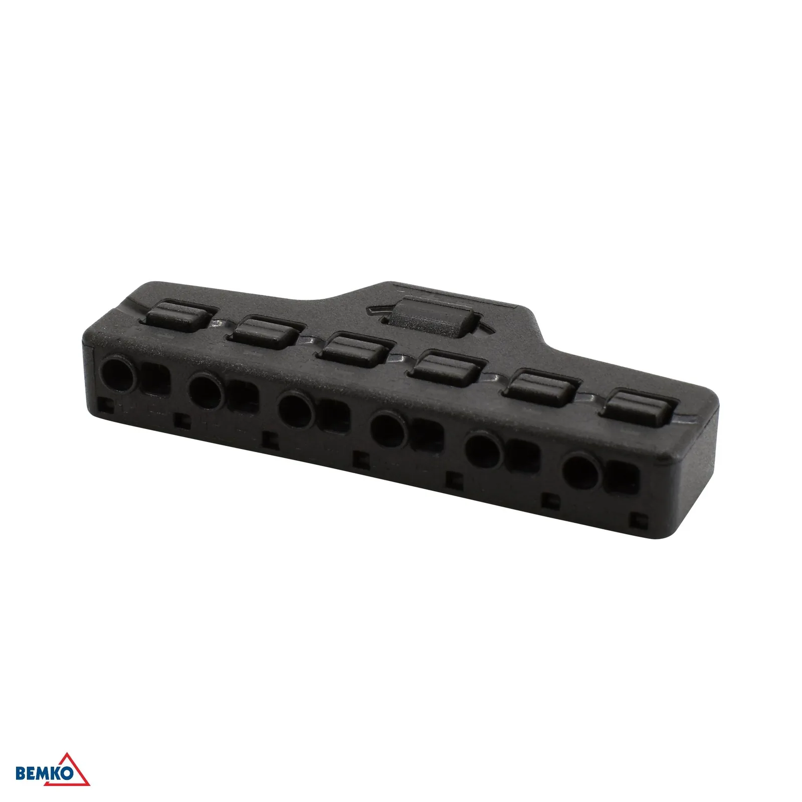 Bemko LED világítási elosztó 12V DC, 1 bemenet / 6 kimenet BM-E08-DC-6P-20