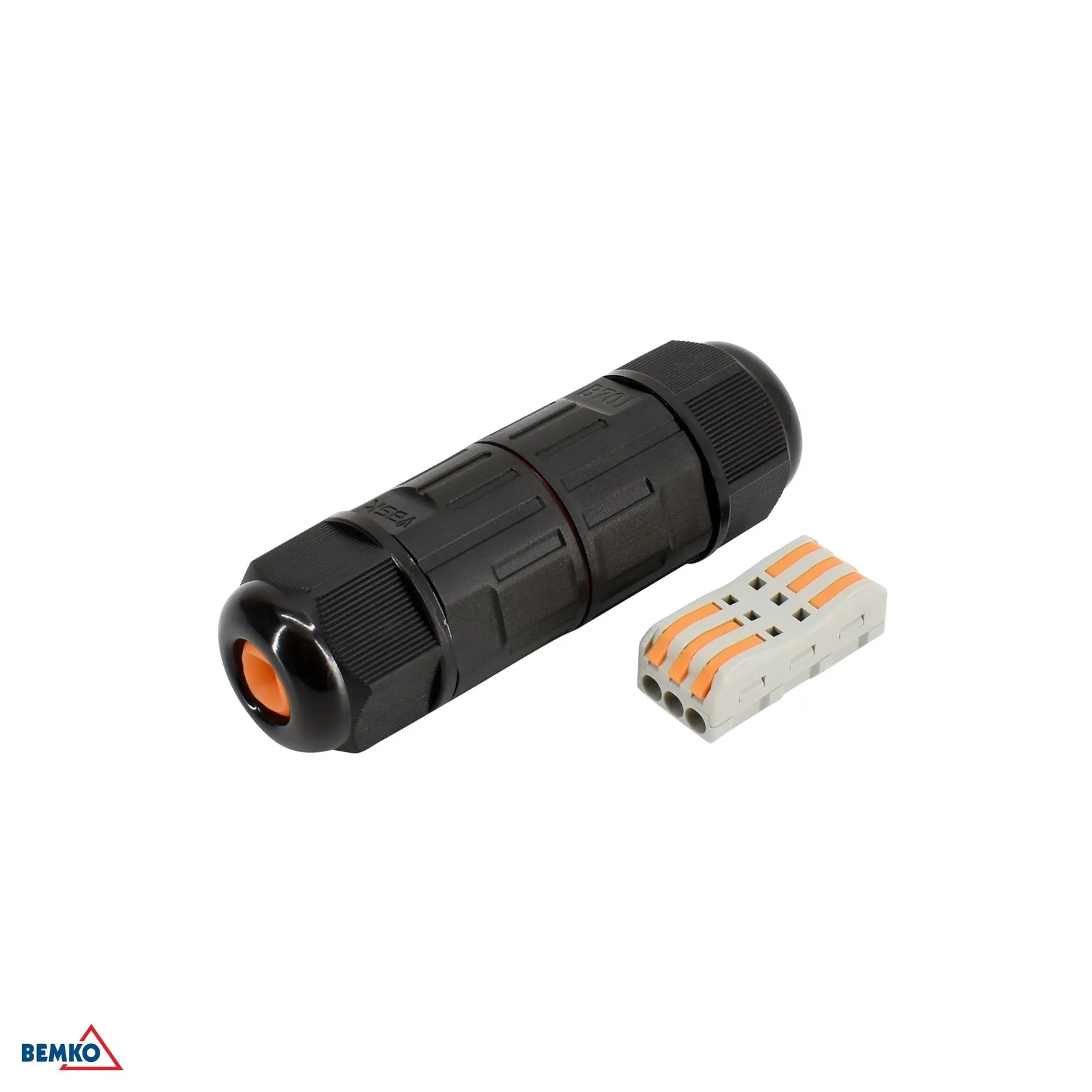 Bemko IP68 vízálló kábelösszekötő 3 vezetékhez BM-E08-ZK03-IP68-QC