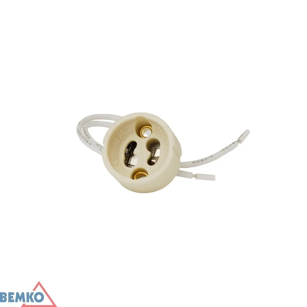 Bemko kerámia GU10 foglalat 250 V, 150 mm BM-E10-GU10