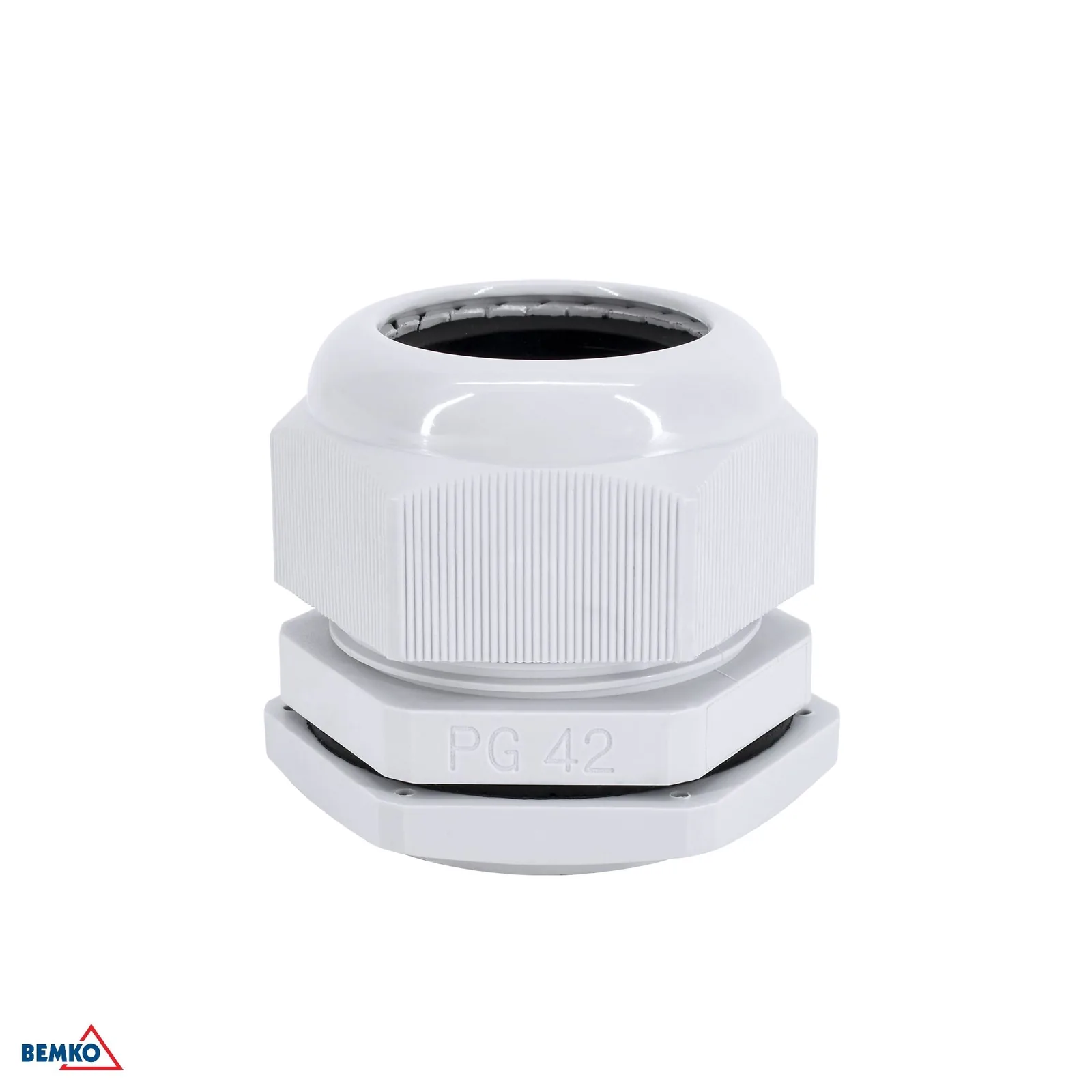 Kablovska uvodnica PG42 IP68, plastična, siva BM-E45-DK-PG-42-S/1