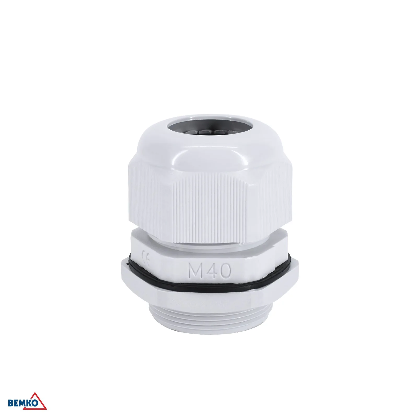 Bemko kabelska uvodnica M40, siva, IP68 BM-E45-M-40-S/1