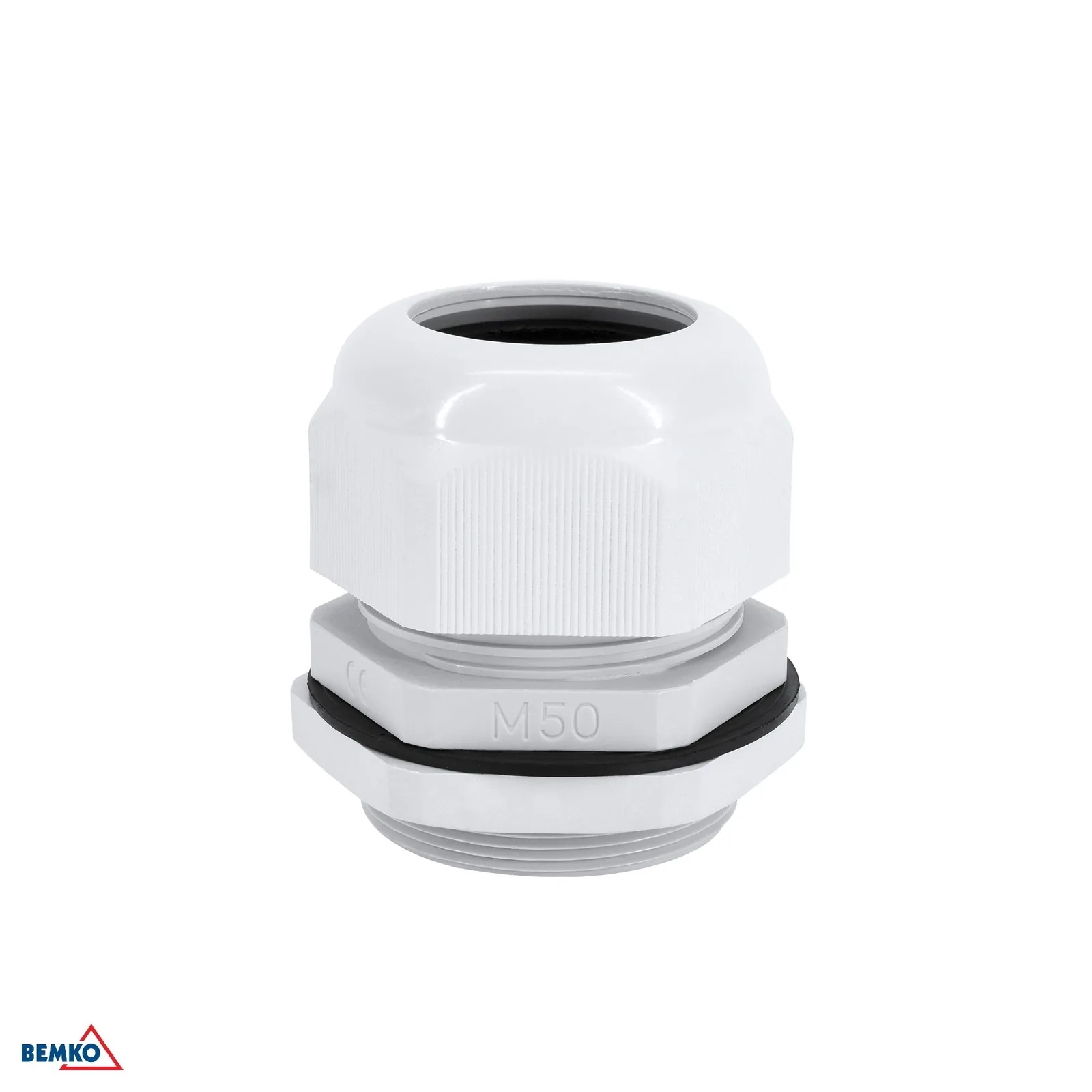Bemko kabelska uvodnica IP68 siva M50 BM-E45-M-50-S/1
