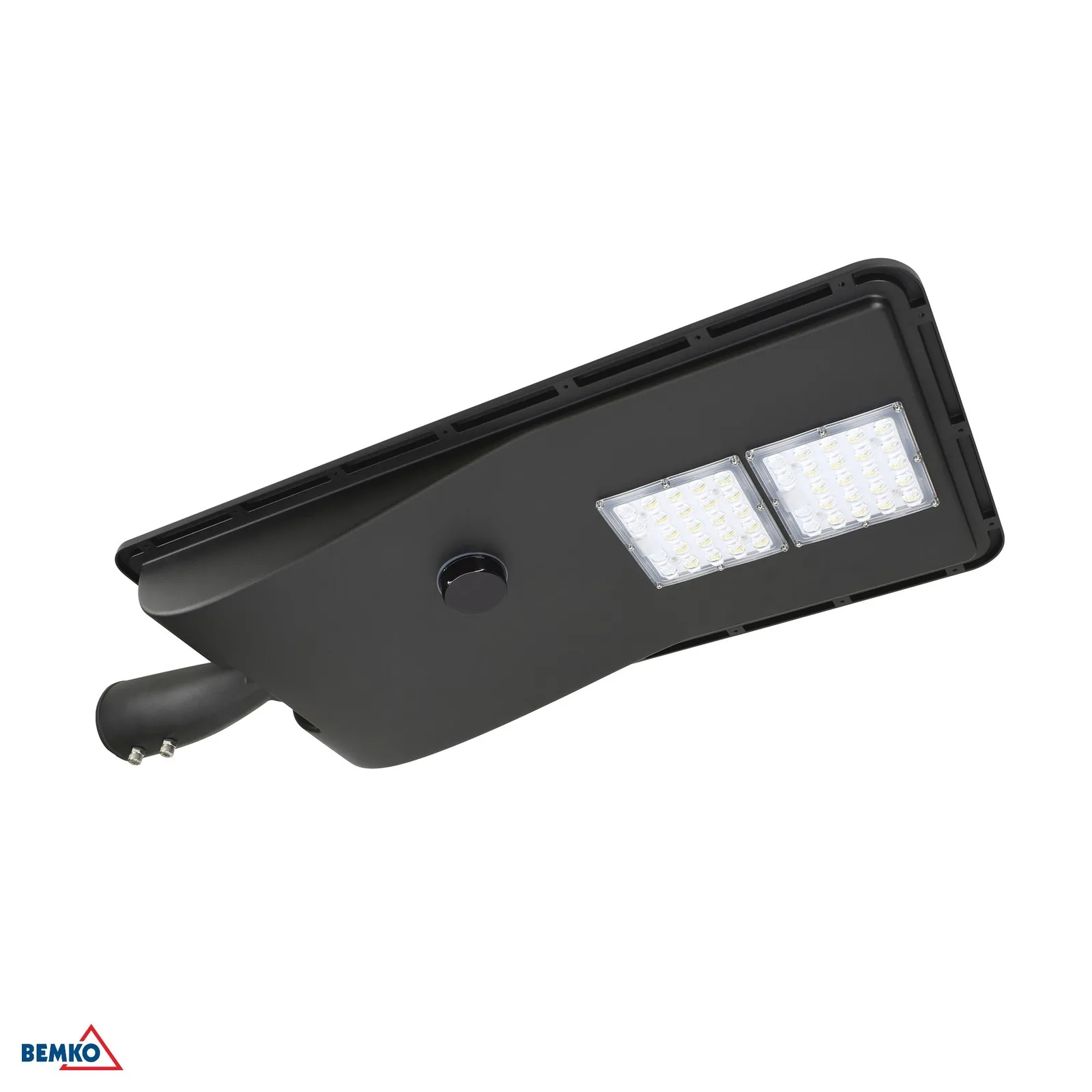 Solárna LED ulična svetilka za steber 20 W 4000 K 3000 lm IP66 BM-S-C83-SOL-020BL-4K-MS