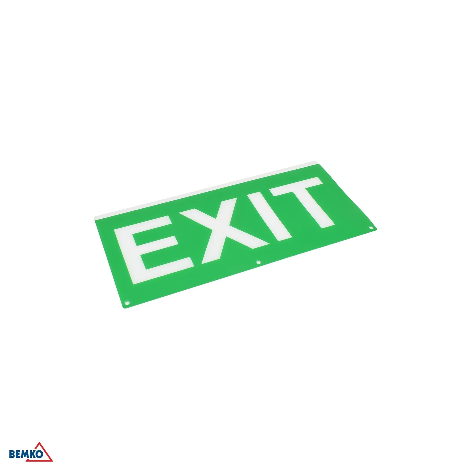 Piktogram EXIT za sigurnosno svjetlo 324 × 158 mm BM-S-C91-MLR-PKT-EXT