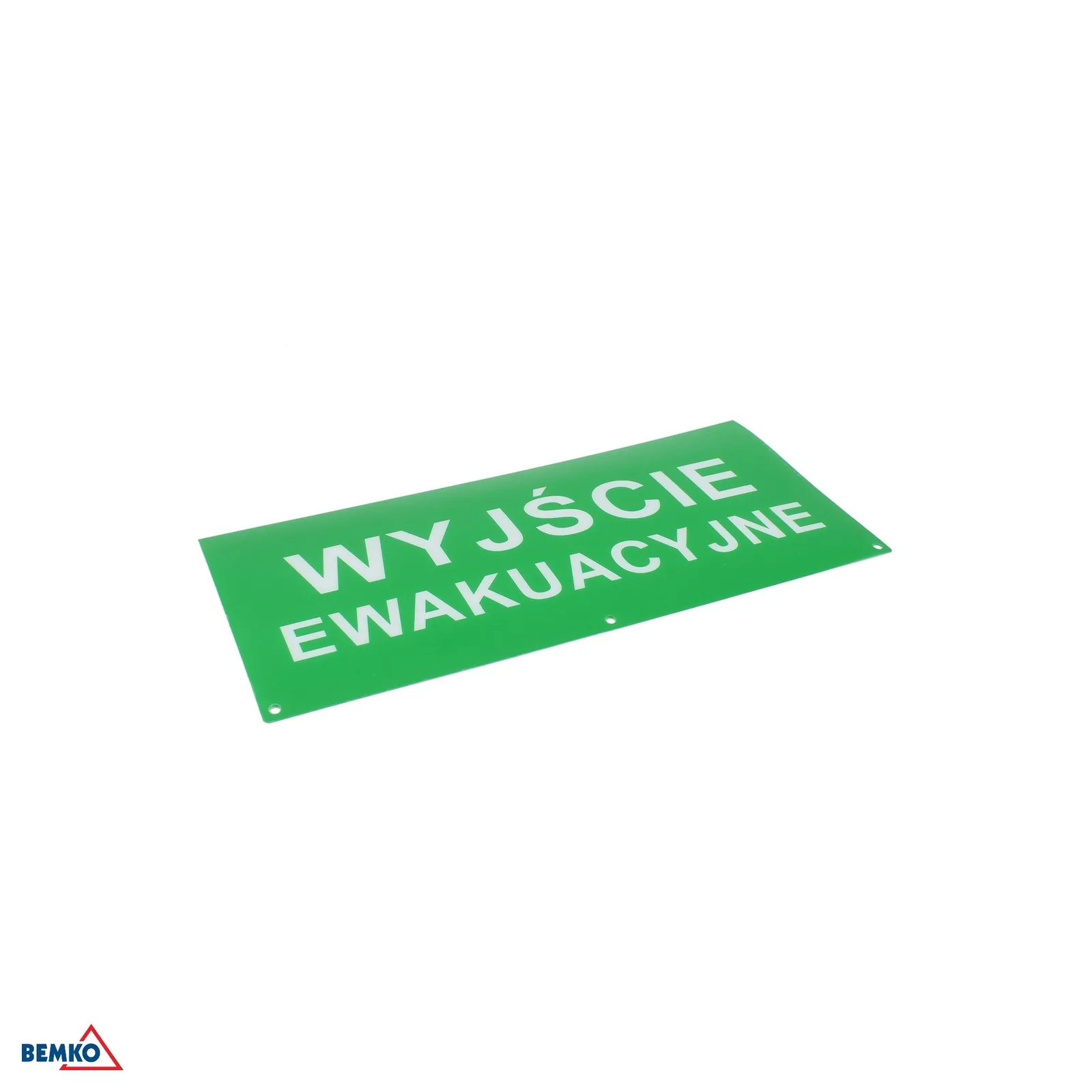 Piktogram izlaza u nuždi za sigurnosnu rasvjetu 324 × 158 mm Luxmena BM-S-C91-MLR-PKT-WEW