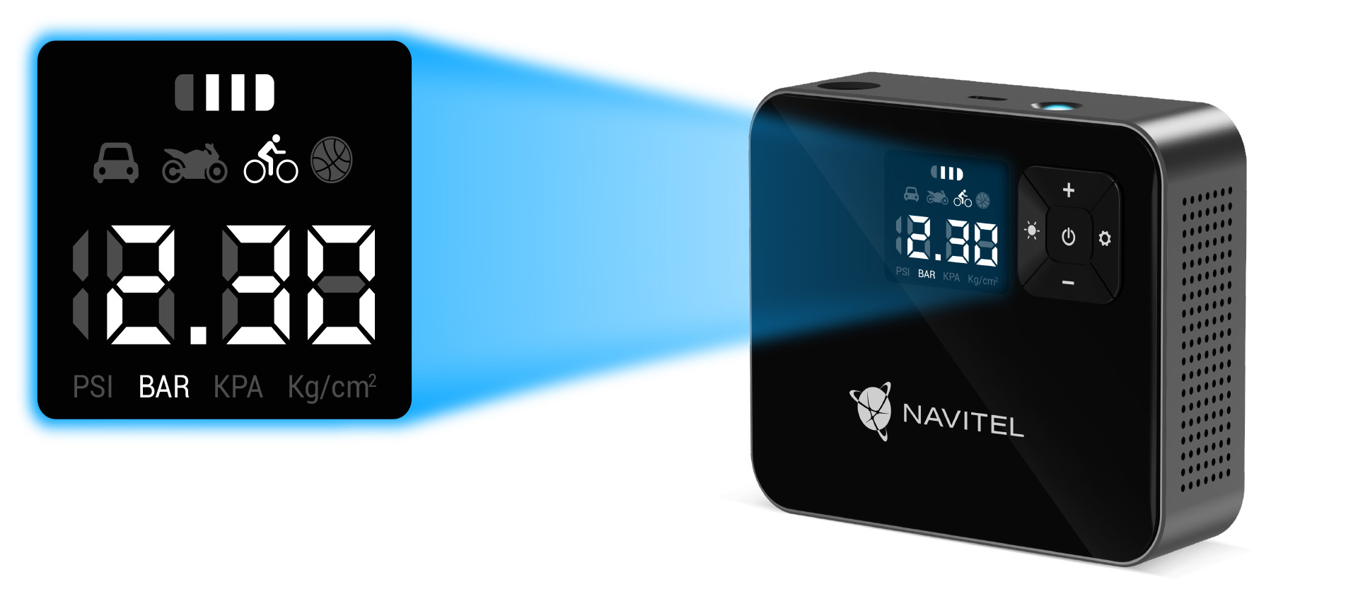 Vzduchový kompresor NAVITEL AIR15AL Vzduchový kompresor NAVITEL AIR15AL