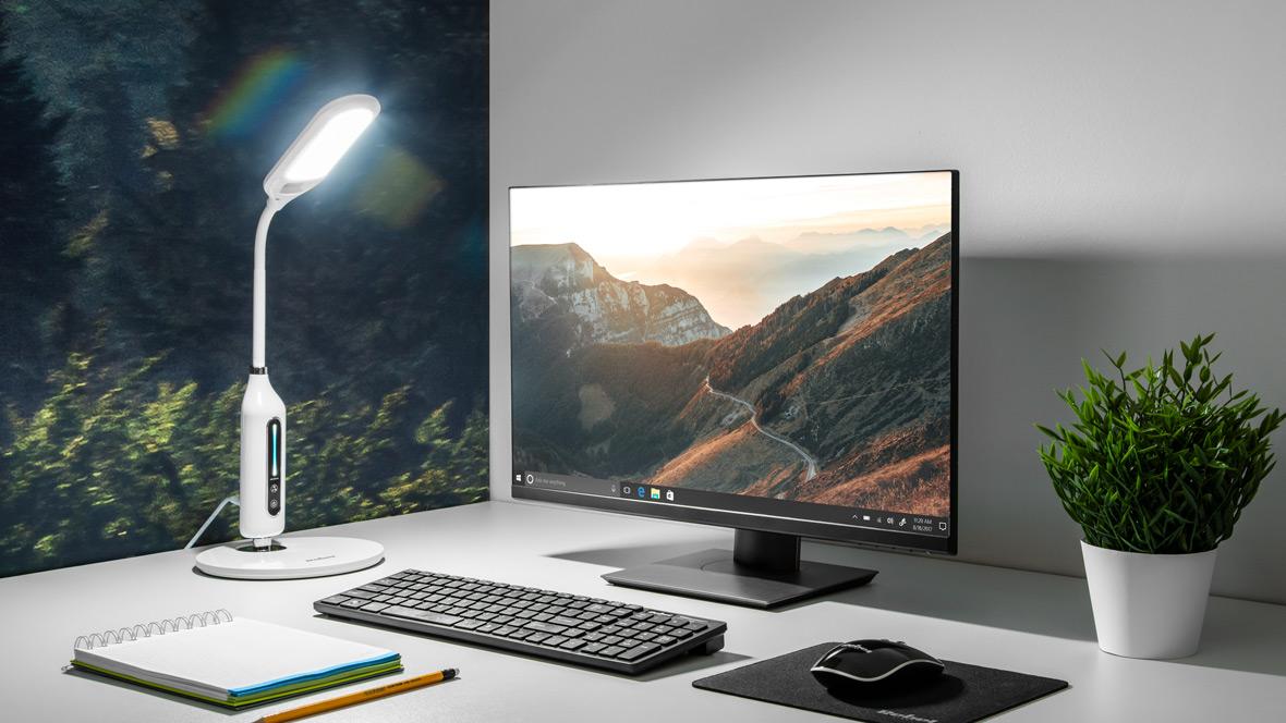 Lampka biurkowa LED z regulacją światła Lampka LED na biurko