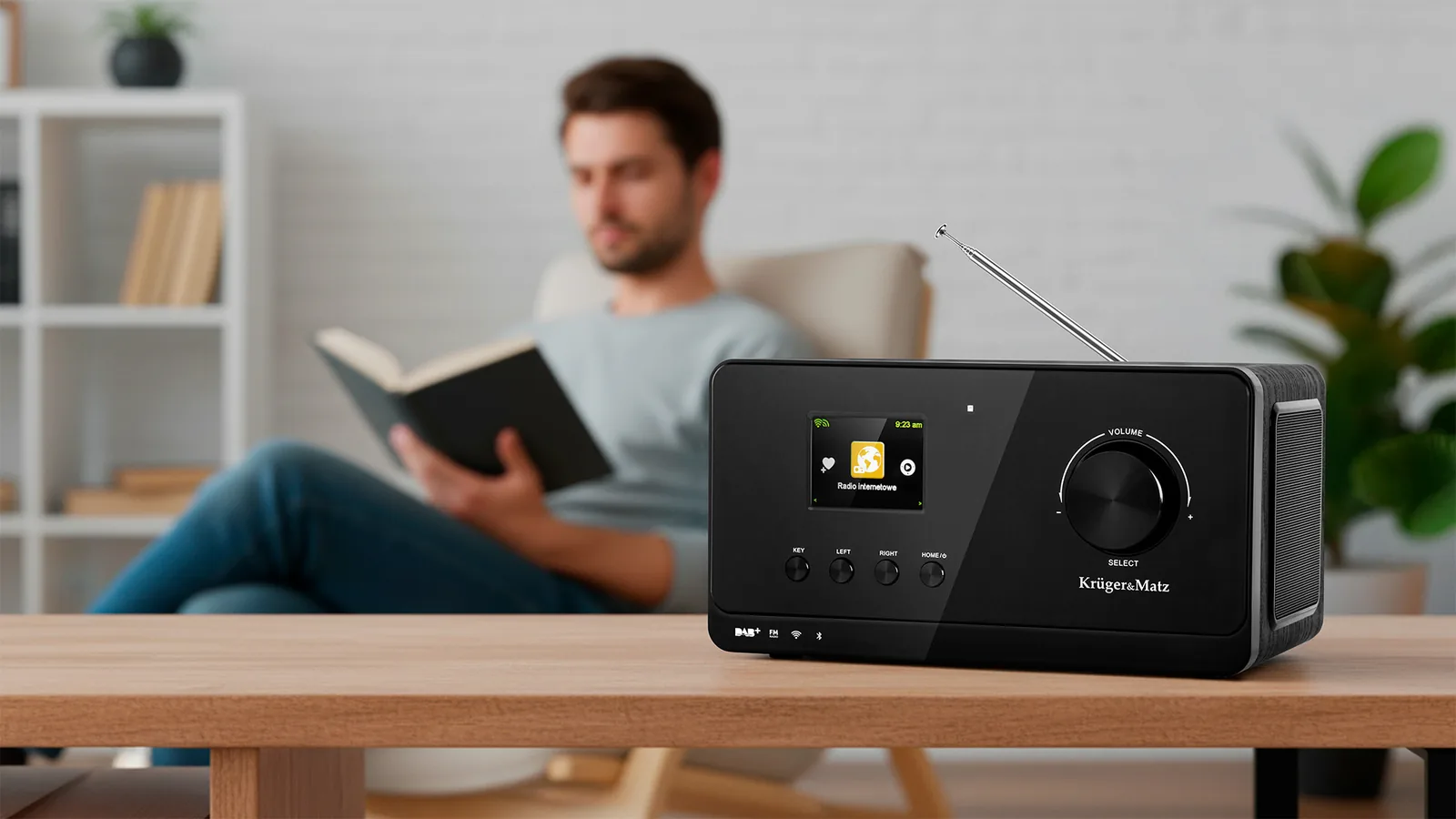 Internetové rádio Krüger&Matz KM0816.1