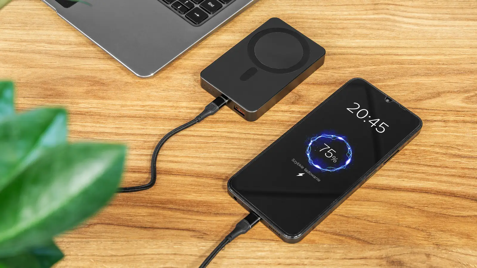Magnetická powerbanka MagSafe 10000 mAh Krüger&Matz L-KM0912