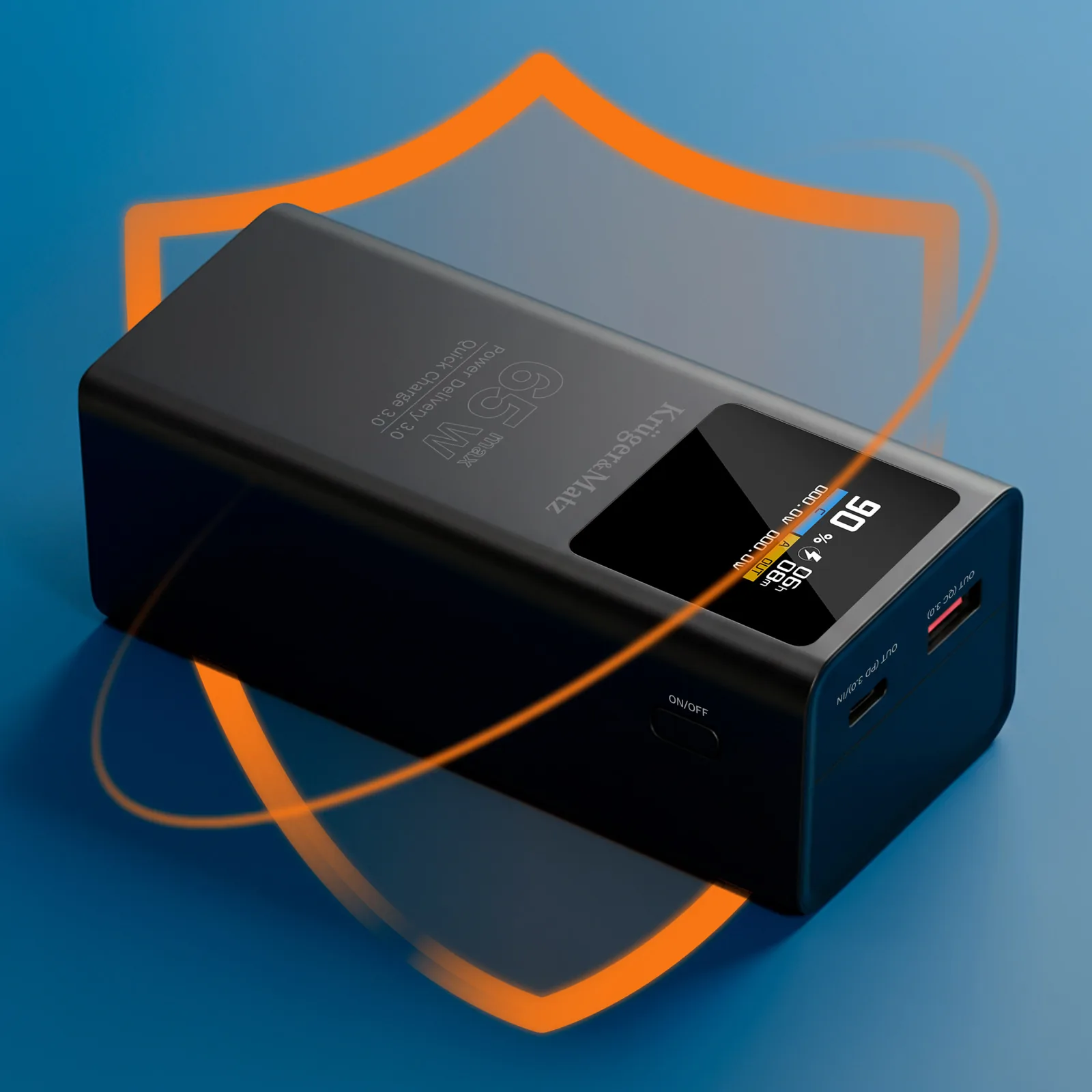 Krüger&Matz powerbanka 20000 mAh, 65 W L-KM0914 detail 5