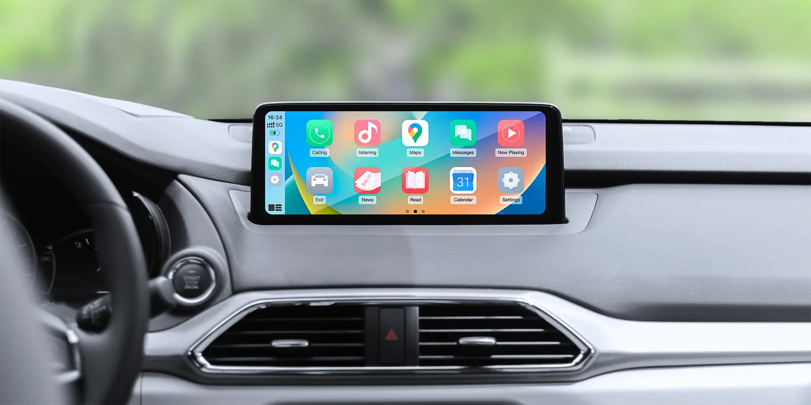 Bezdrôtový adaptér CarPlay a Android Auto do auta L-KM2025 detail 5