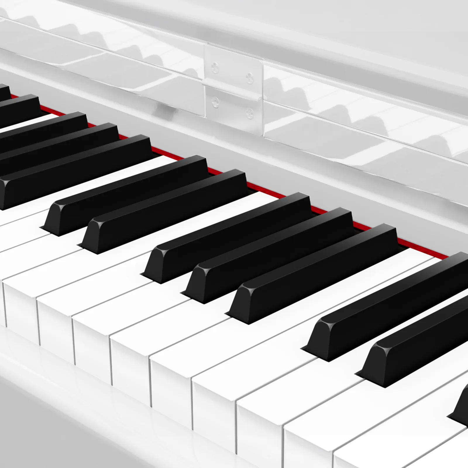 Digitálne piano Krüger&Matz KMDP-135 biele lesklé L-KMDP-135-WH detail 2