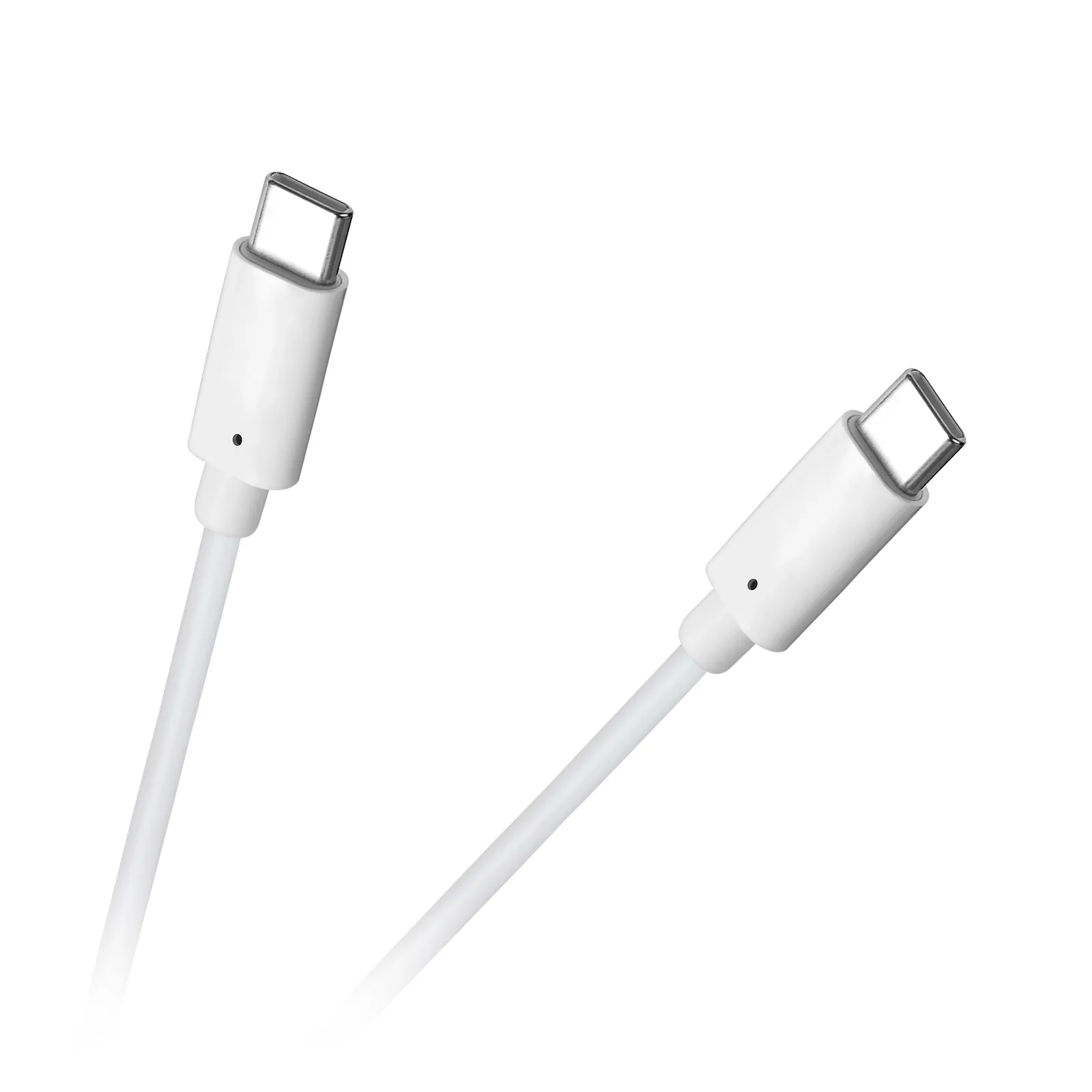 USB-C kábel USB-C na USB-C 1,5 m biely L-KPO4025-1-5