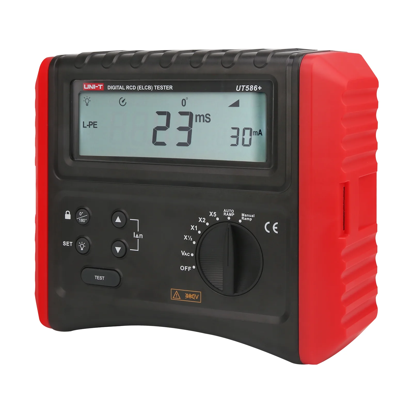 Tester elektroinštalácie RCD a impedancie slučky Uni-T UT586+ L-MIE0508 detail 2