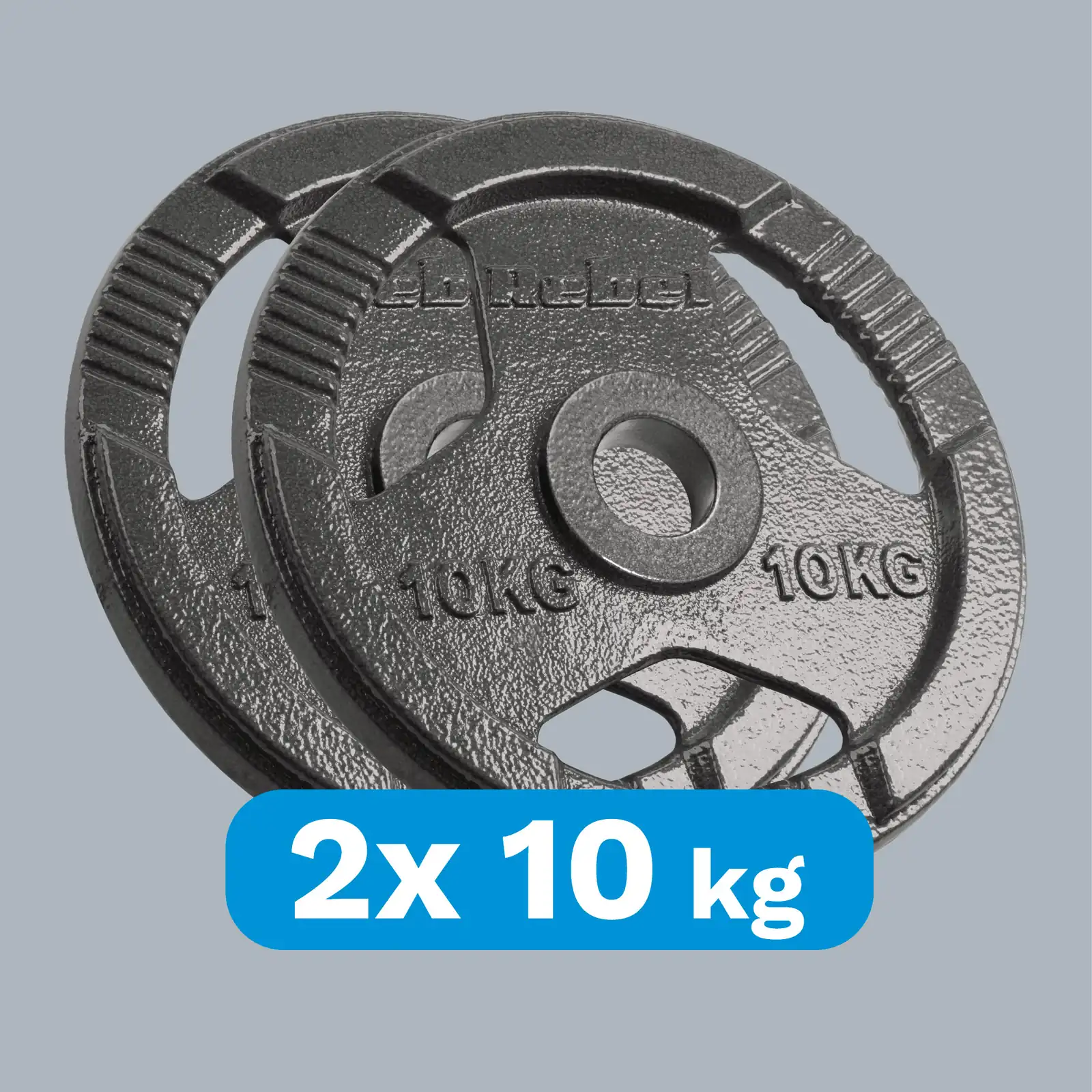 Rebel Active olympijský kotúč 10 kg, 51 mm L-RBA-2143-10 detail 2