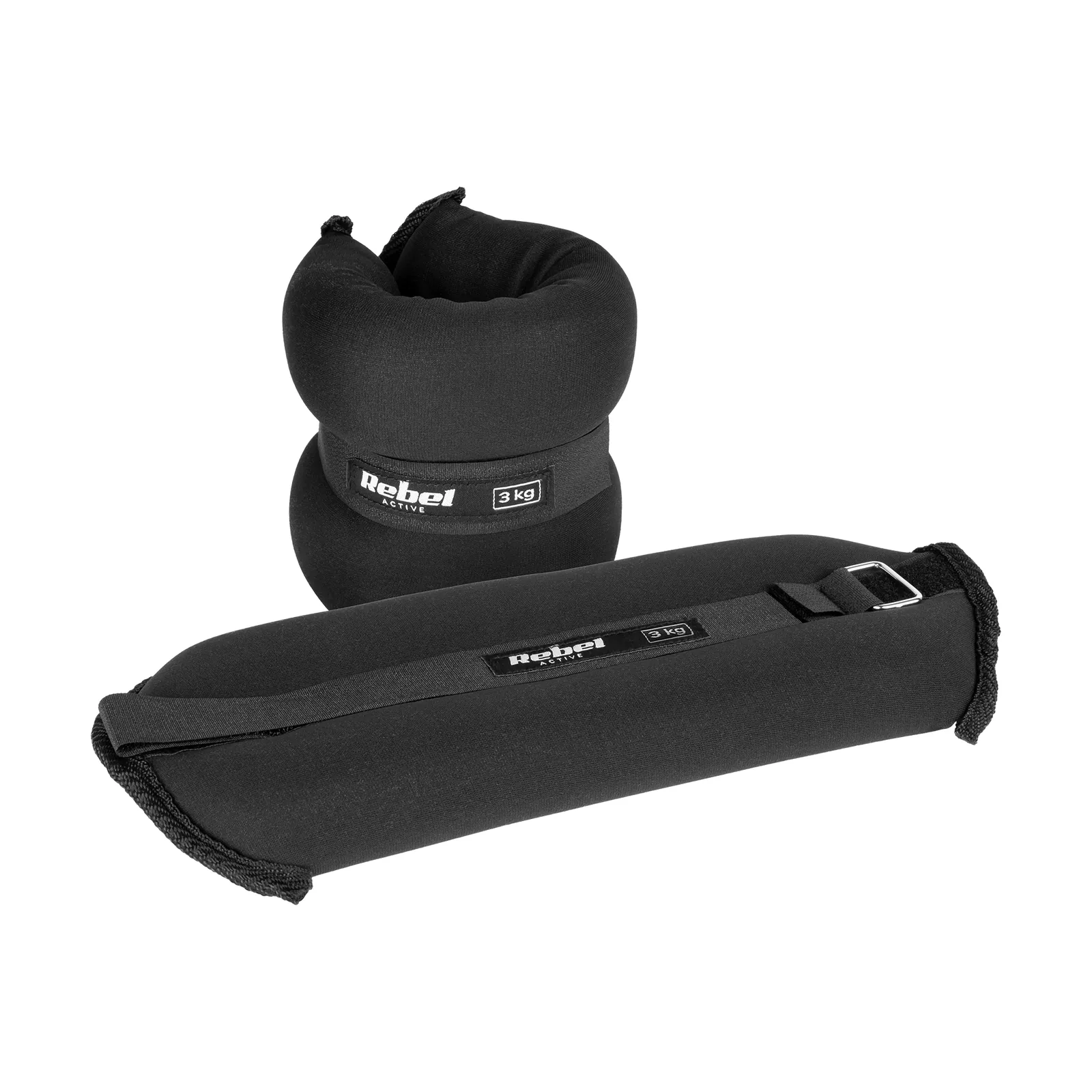 Závažia na členky a zápästia 2 x 3 kg Rebel Active L-RBA-3500-3