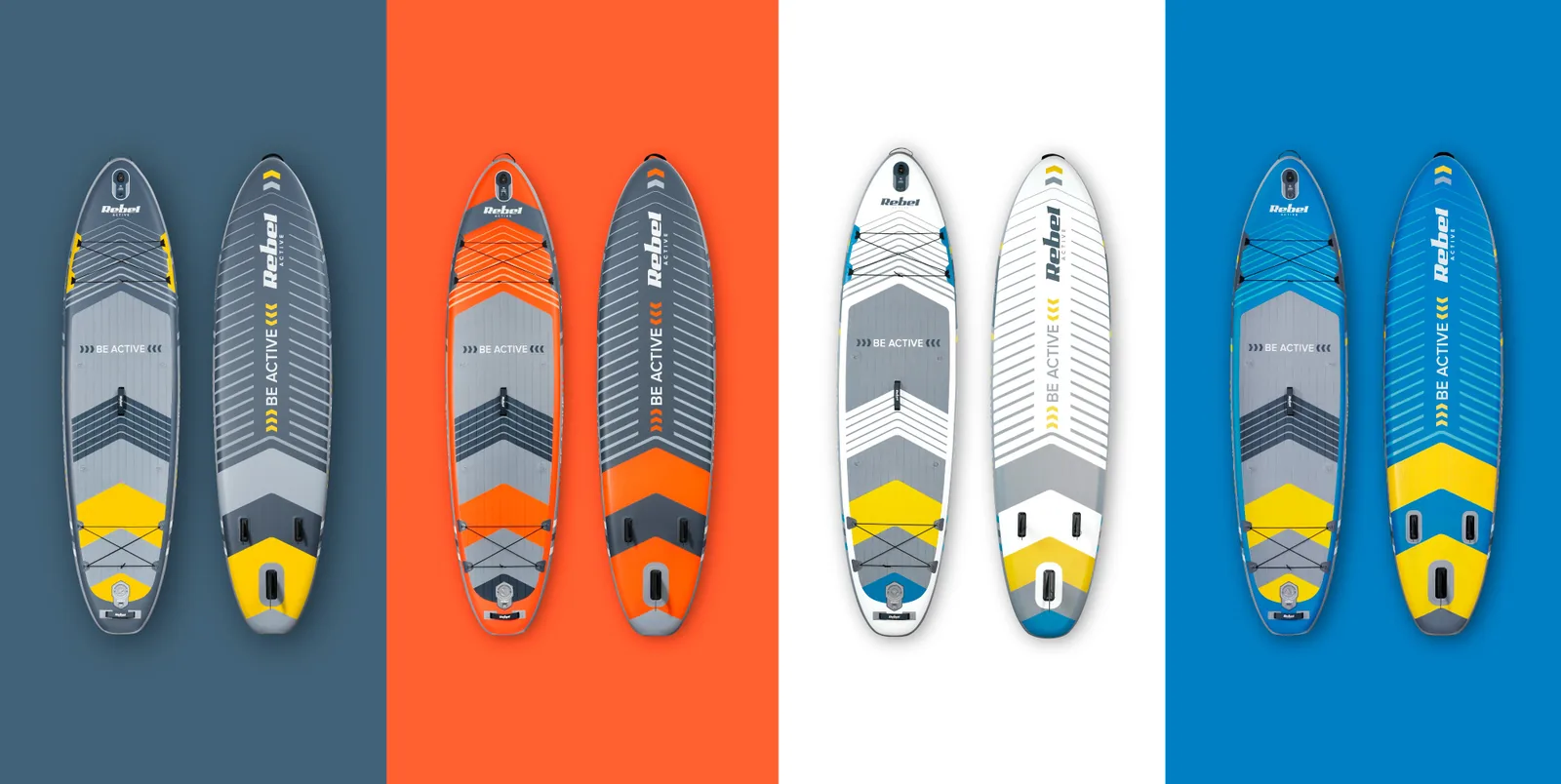Nafukovací paddleboard so sedadlom Rebel Active RBA4507 335 cm biely L-RBA-4507-WH detail 9