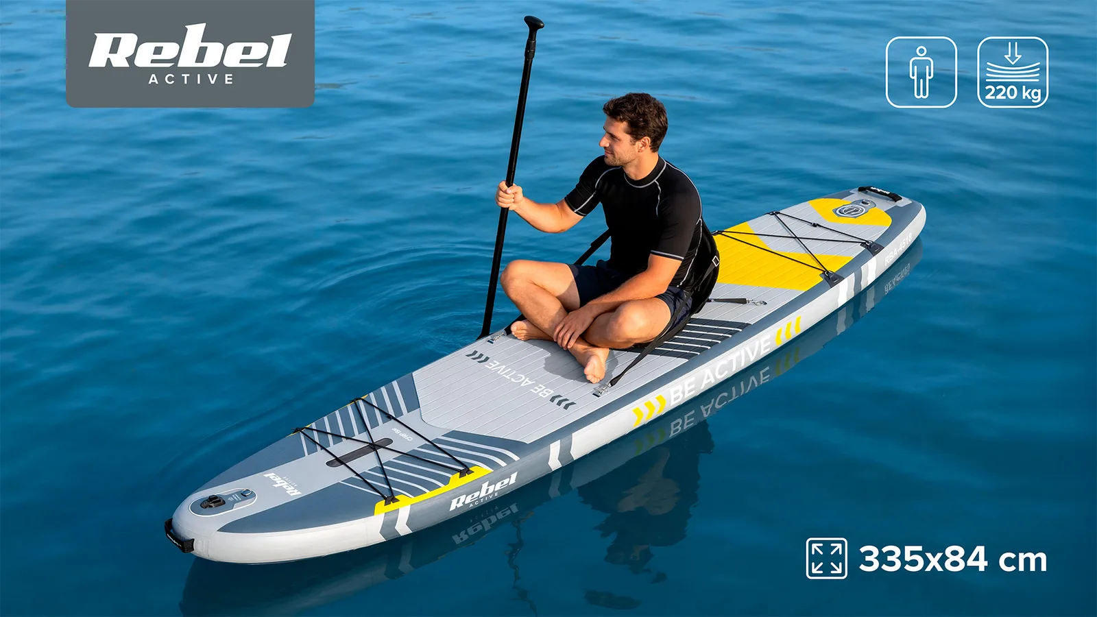 Sup doska Rebel Active RBA-4518, 335 cm L-RBA-4518-G