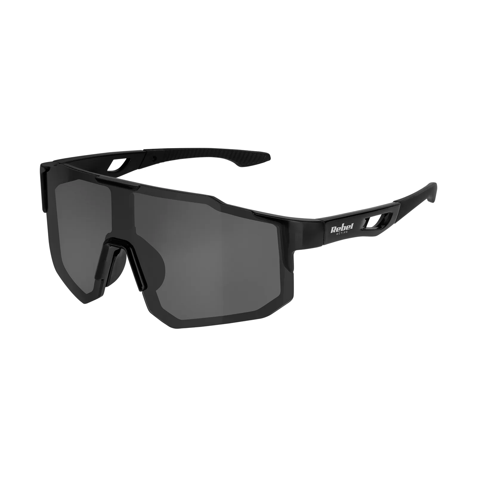 Polarizačné športové slnečné okuliare Rebel Active L-RBA-7101-BK detail 2
