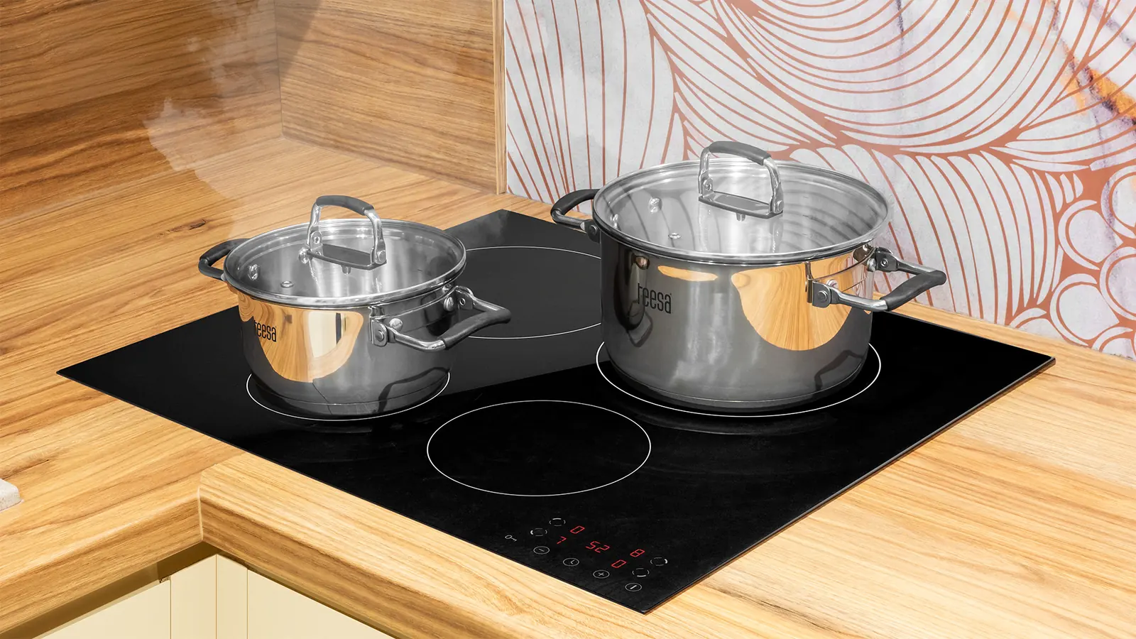 Sada nerezových hrncov na indukciu 6 ks Teesa Cook Prime L-TSA0149