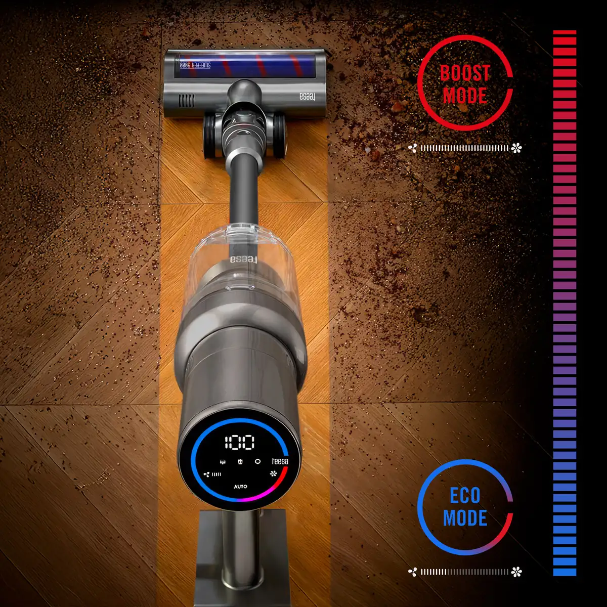 Aku tyčový vysávač 2v1 Teesa Sweeper 9000 L-TSA5055 detail 3