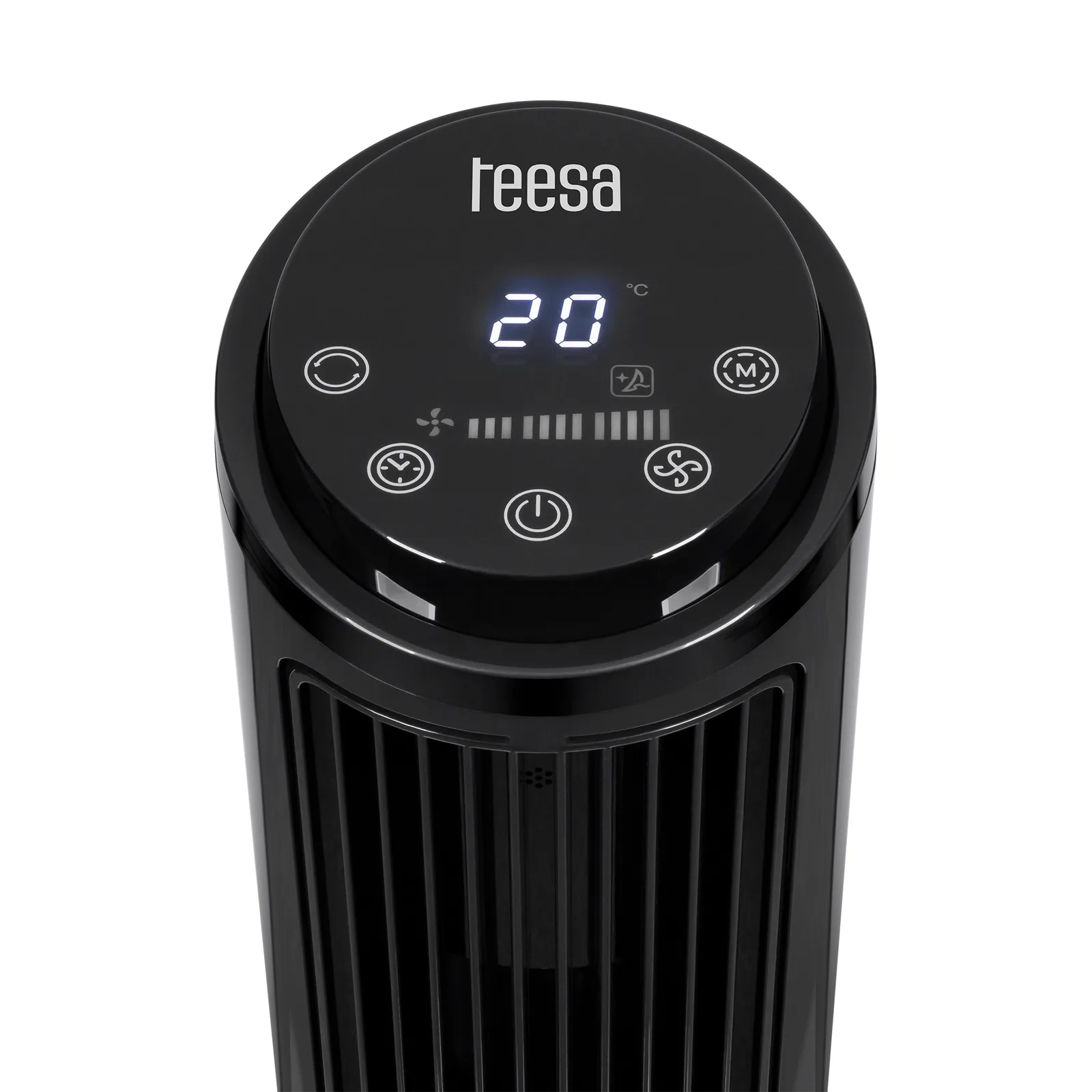 Stĺpový ventilátor Teesa 74 cm čierny L-TSA8066 detail 2
