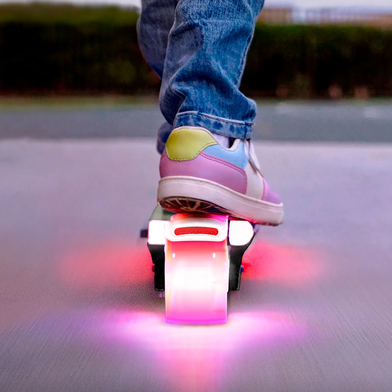 Elektrická kolobežka pre deti Rebel Fun Wheels Light modrá L-ZAB0034 detail 4