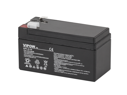 Gélová batéria 12V 1,3Ah VIPOW BAT0213