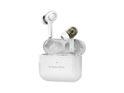 Bezdrôtové slúchadlá do uší Dual Driver TWS Kruger&Matz M4 PRO