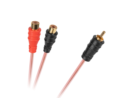 RCA rozdvojka 1x samec na 2x samica 0,2 m L-KPO2615