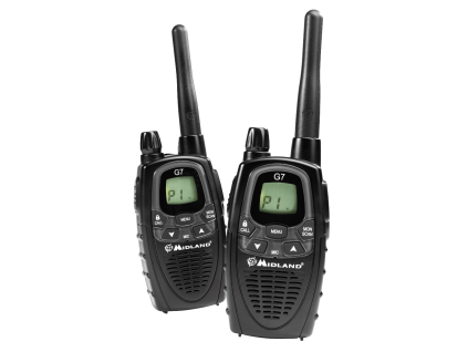 Vysielačka PMR MIDLAND G7-EXT (puzdro)