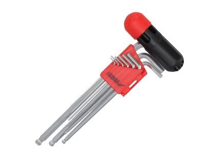 Imbusové kľúče CrV, 215mm DED-0653