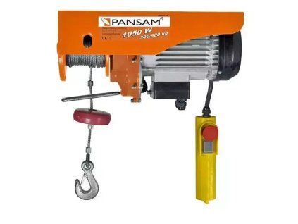 Elektrický lanový navijak 1050w, 300/600 kg DED-A045110