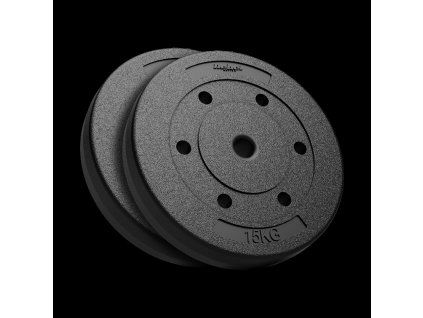 Bitúmenové kotúče na činku 2×15 kg 31 mm Rebel Active L-RBA-2104