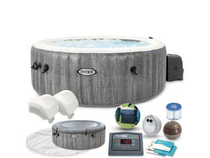 Nafukovacia vírivka so hydromasážou pre 4 osoby INTEX 28440