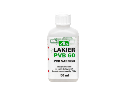 Izolačný lak na plošné spoje PVB 60 50 ml L-CHE1633