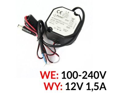 Napájací zdroj 12 V DC 1,5 A Pulsar PSC12015 EC-10377