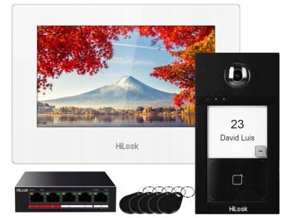 Sada video vrátnika Villa IP, WiFi, Mifare, PoE - Hilook by Hikvision