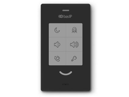 Domový interkom BasIP SP-03 BLACK EC-29077