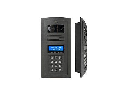 Digitálny panel domového telefónu s kamerou a RFID čítačkou ELFON OP-SL255RC HR-G EC-11847