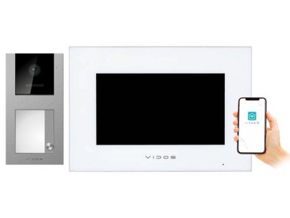 M10W-X + S11-1 - Videovrátnik pre jednu domácnosť WiFi, aplikácia - Vidos X