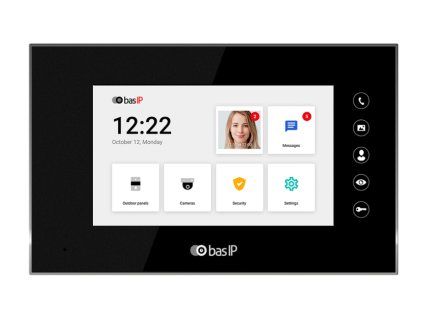 IP monitor videovrátnika BasIP AQ-07LL BLACK EC-29071