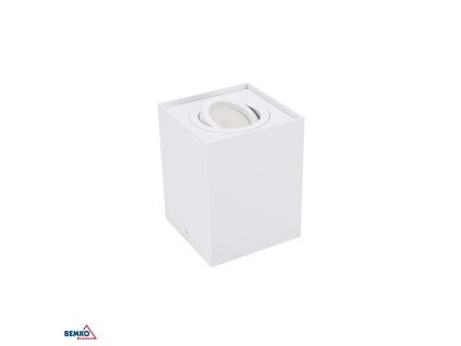 Zapustené bodové svietidlo GU10, biele, 96 × 96 mm BM-C23-DLO-AS-GU10-150-WH